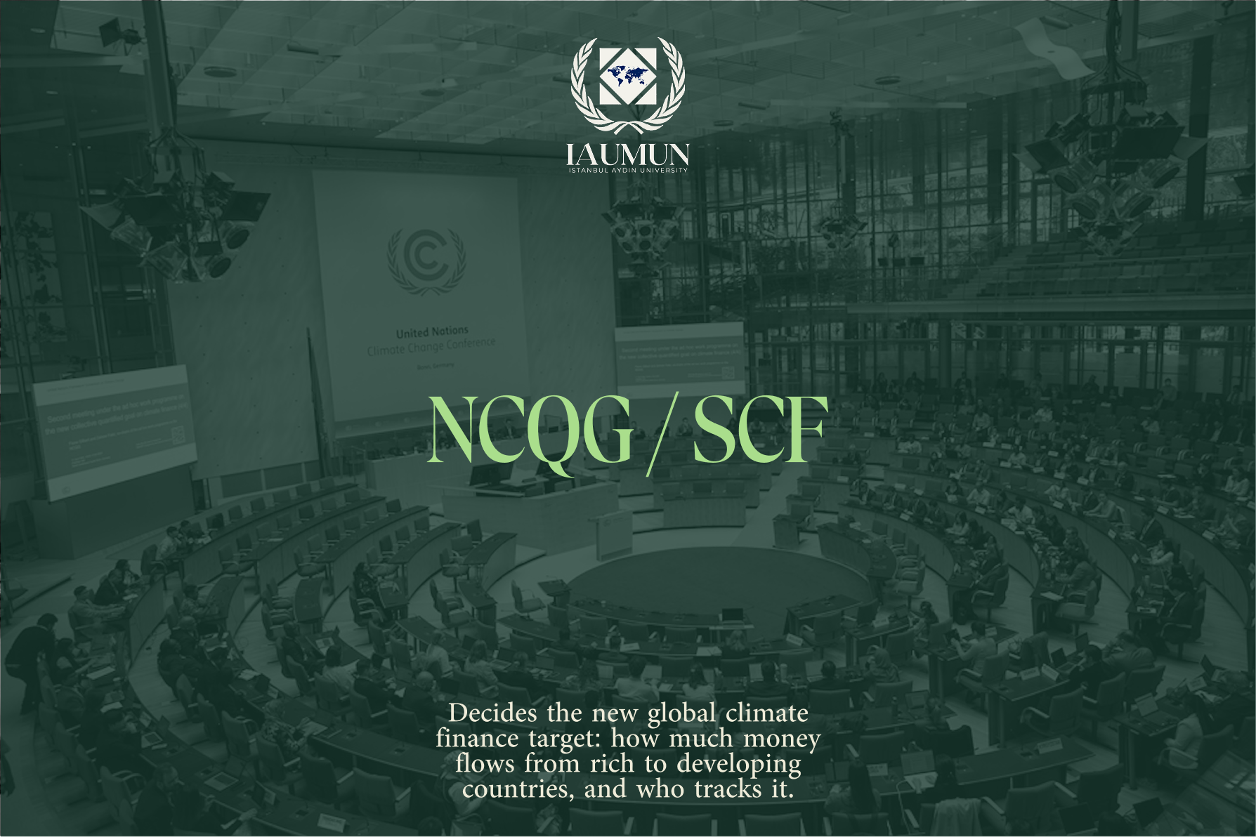 NCQG / Standing Committee on Finance (SCF) committee card - IAUMUN