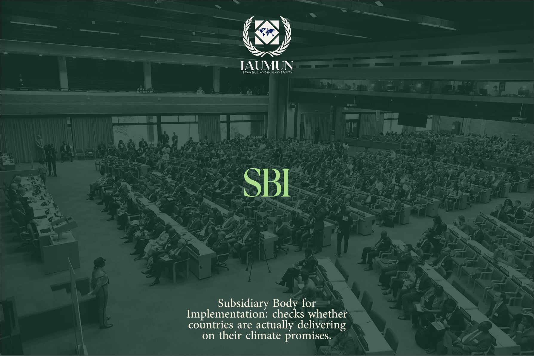 SBI committee card - Subsidiary Body for Implementation, IAUMUN