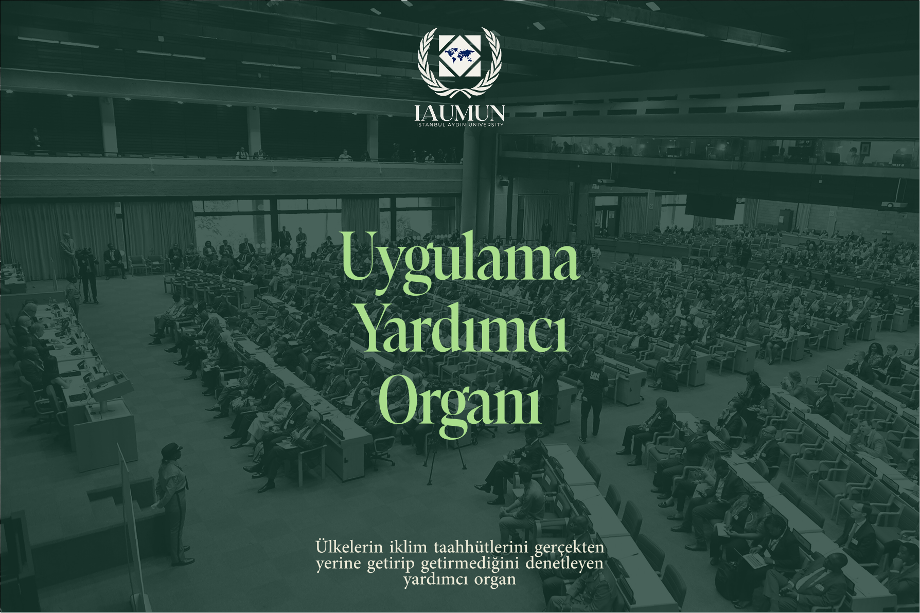 Uygulama Yardımcı Organı komite görseli - IAUMUN